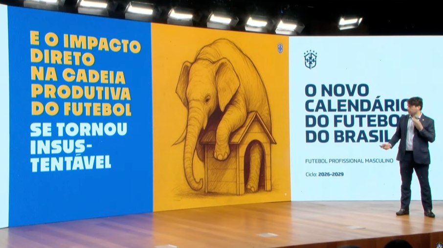 Diretor de Competições da CBF, Júlio Avellar brincou com o fato de precisar fazer 
