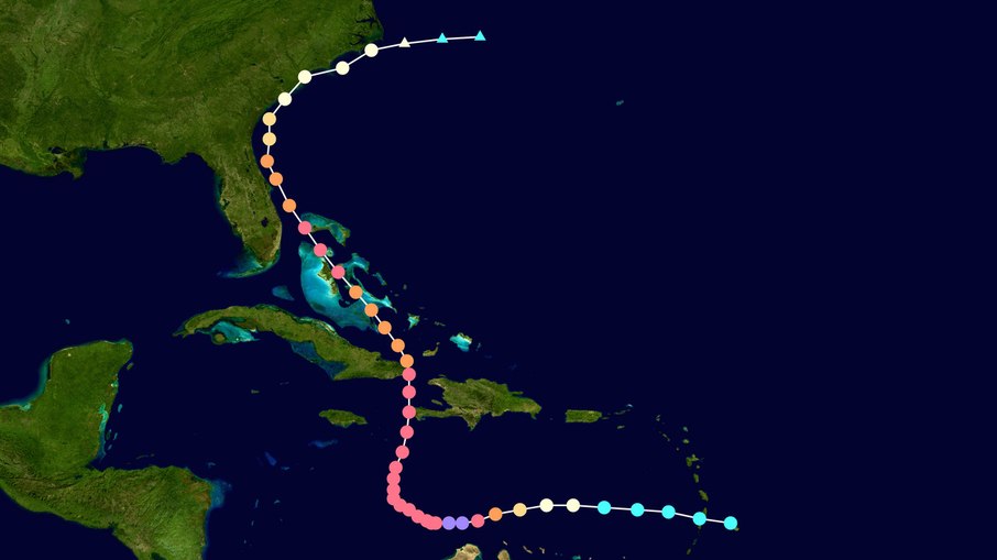 Melissa pode seguir trajetória semelhante ao furacão Matthew em 2016