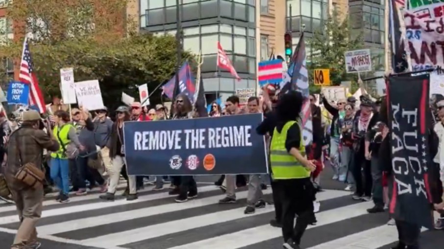 EUA têm dia de protestos 'No Kings' contra Donald Trump; republicanos chamam mobilização de 'ato de ódio ao país' EUA têm dia de protestos