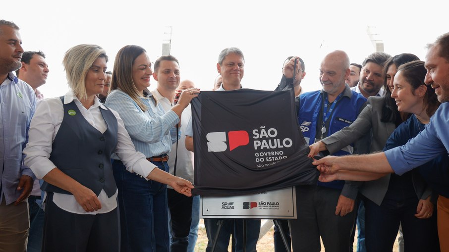 Inauguração do reservatório