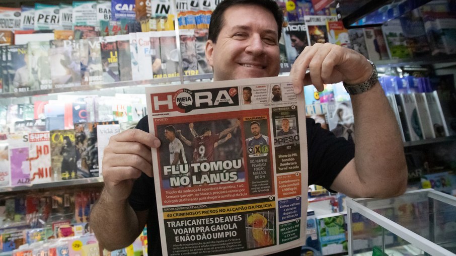 Meia Hora teve quase metade das vendas entre os principais jornais do estado, segundo dados do IVC de setembro de 2025