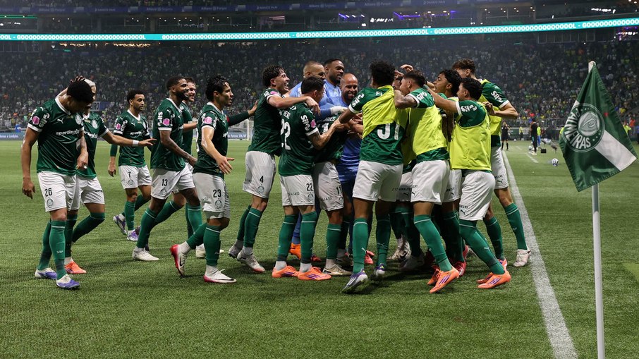 Palmeiras supera campanhas de títulos brasileiros da equipe