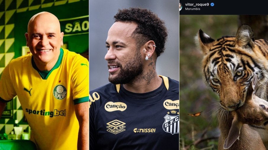 Marcos, Neymar, e post homofóbico feito por Vitor Roque
