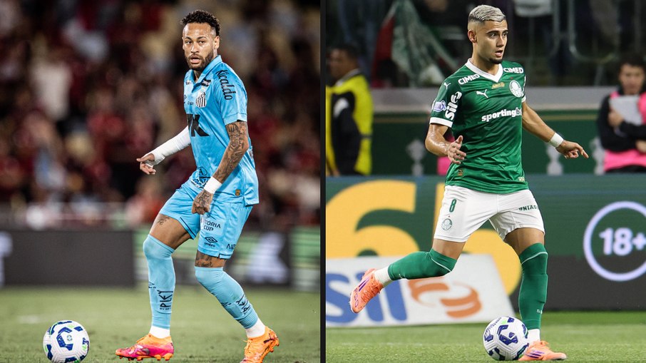 Santos x Palmeiras neste sábado, na Vila Belmiro Santos x Palmeiras neste sábado, na Vila Belmiro