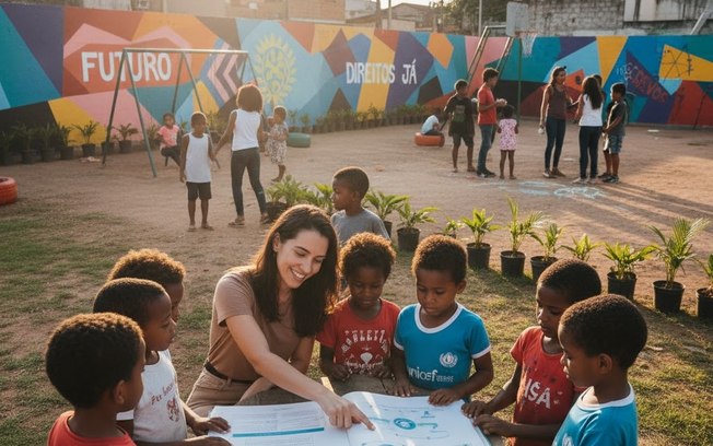 Unicef lança agenda urgente para proteger crianças nas periferias de 8 capitais Unicef lança agenda urgente para proteger crianças nas periferias de 8 capitais