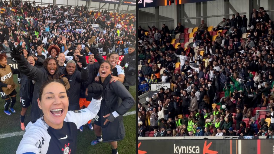 Gabi Zanotti marcou o gol do Corinthians em Londres Gabi Zanotti marcou o gol do Corinthians em Londres