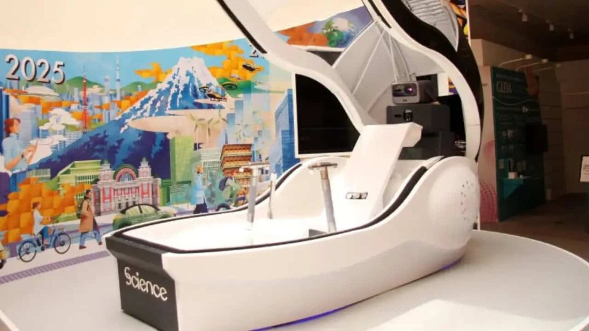 O sistema utiliza microbolhas de oxigênio e inteligência artificial para monitorar o relaxamento do usuário – Foto: Science Co. / Divulgação