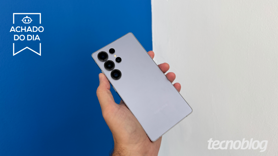 Galaxy S25 Ultra (foto: Th&aacute;ssius Veloso/Tecnoblog)