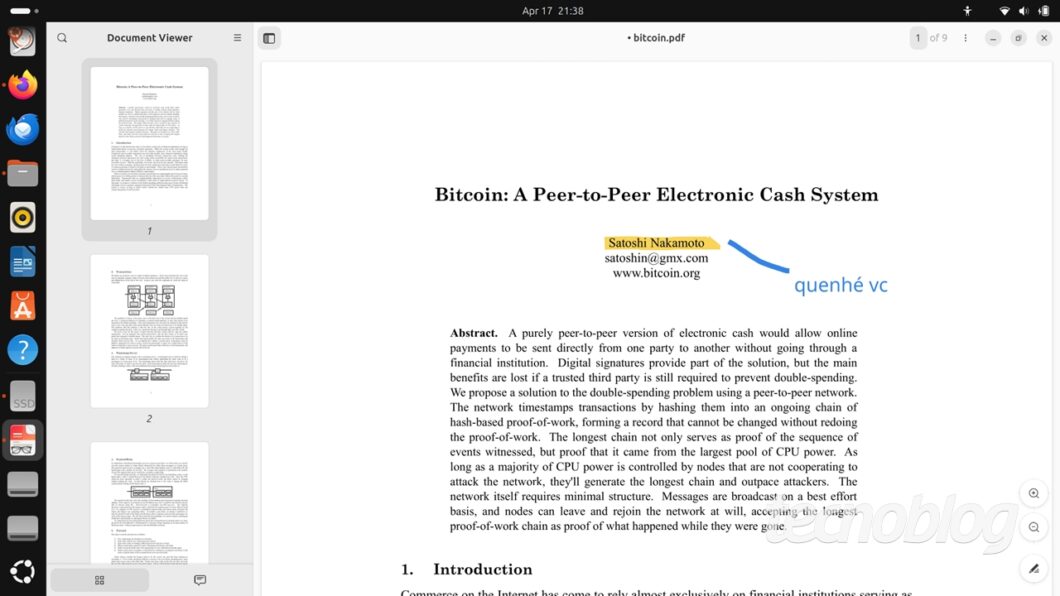 O visualizador de documentos do Ubuntu 26.04