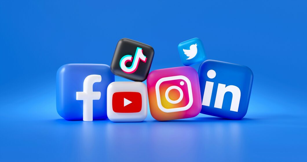 Ilustração de redes sociais