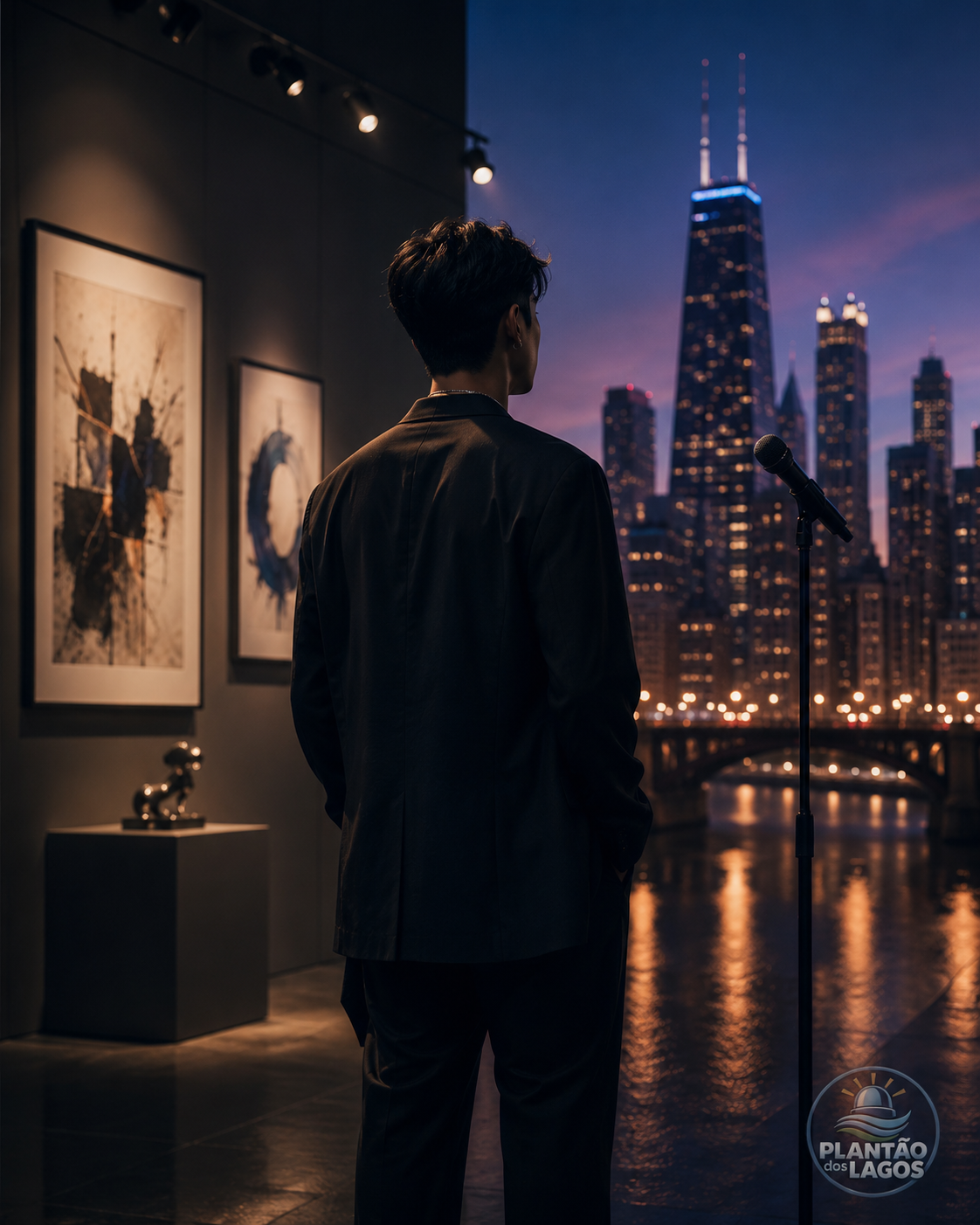 RM transforma volta do BTS a Chicago em ponte entre música e arte e revela origem de exposição histórica nos EUA