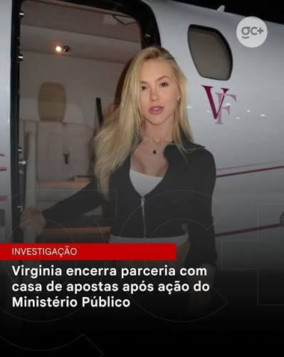 Virginia Fonseca encerra parceria com a Blaze em meio a ação sobre publicidade de apostas Virginia Fonseca encerra parceria com a Blaze em meio a ação sobre publicidade de apostas