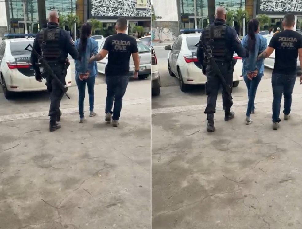 Mulher suspeita de participar de latrocínio de comerciante em Arraial do Cabo é presa Mulher suspeita de participar de latrocínio de comerciante em Arraial do Cabo é presa