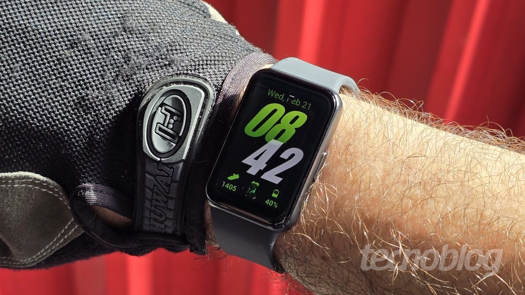Smartband no pulso