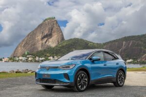 Volkswagen ID.4 já vai mudar de design e nome no Brasil para ID.Tiguan Volkswagen ID.4 já vai mudar de design e nome no Brasil para ID.Tiguan