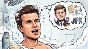 Tempo Surreal (aqui tem piada pronta): André Marinho inova nos jingles de IA, compõe no banho e se inspira no tio-avô de seu cunhado — John F. Kennedy