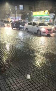 Chuva forte causa alagamentos e quatro ocorrências em Barra Mansa