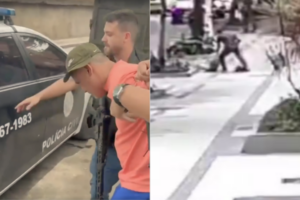 Polícia prende suposto olheiro de quadrilha envolvida em assalto que terminou com arqueóloga baleada no Leblon Polícia prende suposto olheiro de quadrilha envolvida em assalto que terminou com arqueóloga baleada no Leblon