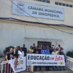 Sindicato da educação de Seropédica vai à Justiça por salários atrasados; categoria também cobra calendário de pagamentos, 13° e retroativos